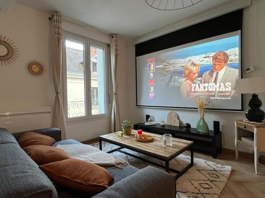 T3 Cinema - Centre Historique, Bord De Loire Leilighet Tours Eksteriør bilde